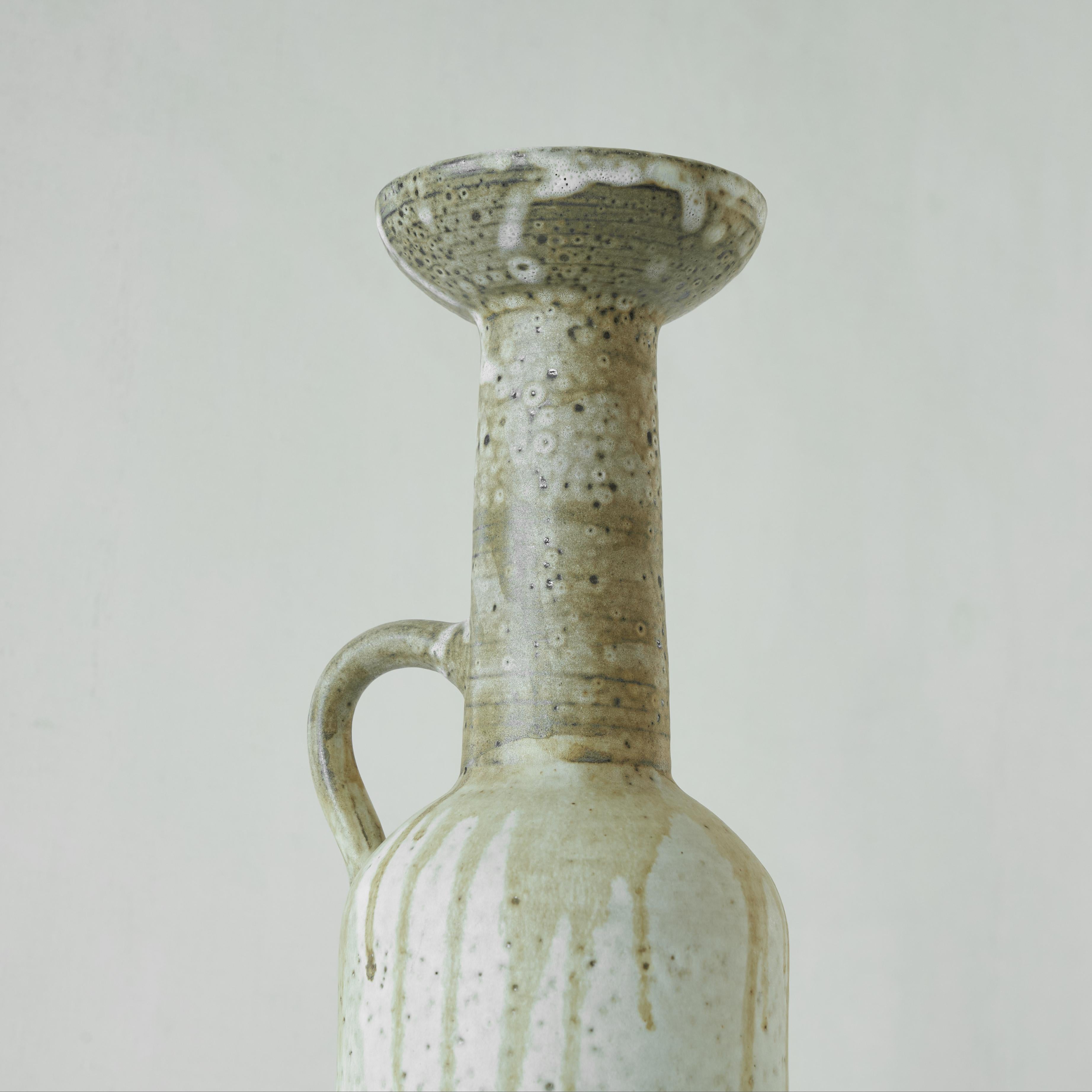 20th Century Hannie Mein Mid-Century Studio Pottery Vase or Jug For Sale