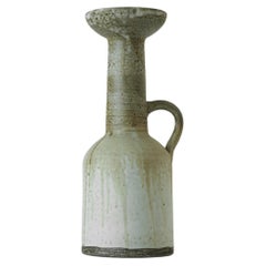 Vase ou cruche en poterie d'atelier Hannie Mein du milieu du siècle dernier