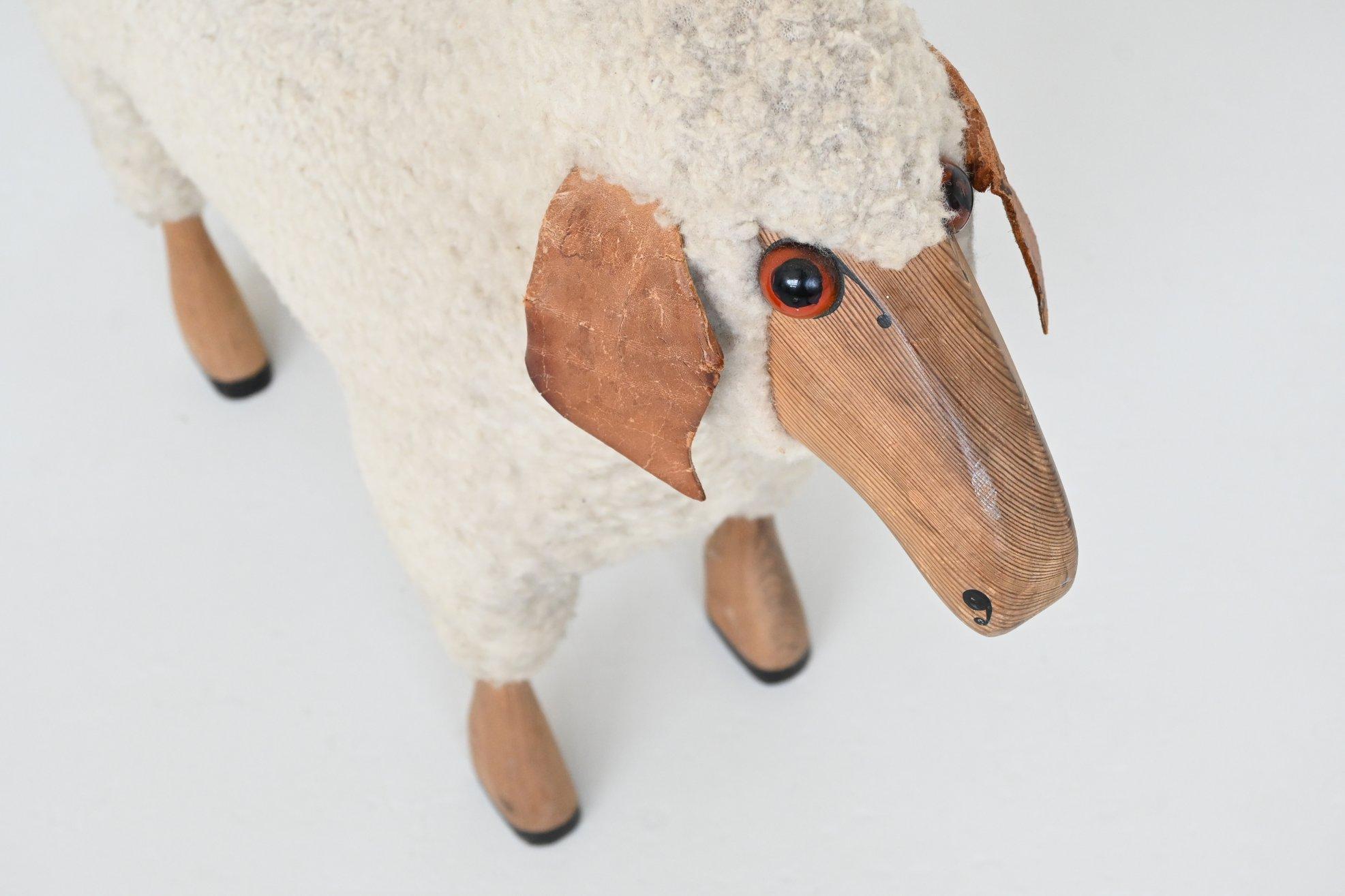 Hanns Peter Krafft decorative pair of sheep Meier Germany 1970 11