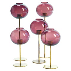 Stained Glass Candle Holders