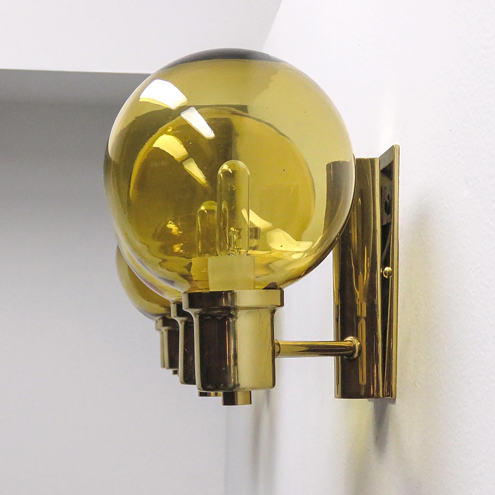 Poli Hans Agnes Jakobsen, lampes murales à double bras, 1950 en vente