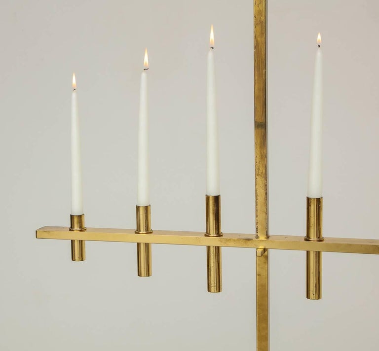 Hans Agne Jakobssen, Exceptional SixArm Candelabra, Origin Sweden For