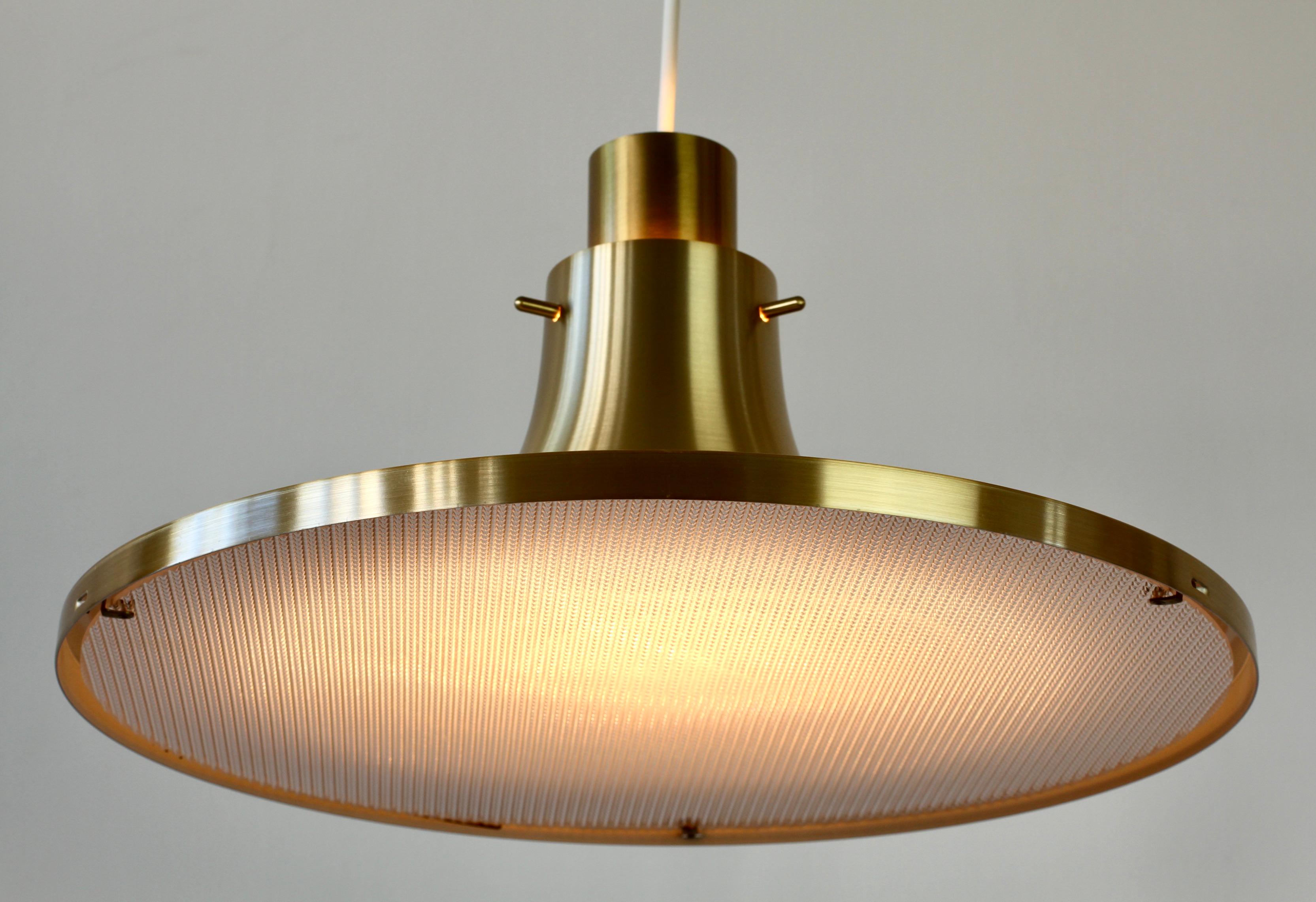Scandinavian Modern Hans Agne Jakobssen for AB Markaryd New Old Stock Hanging Pendant Light, 1960s For Sale