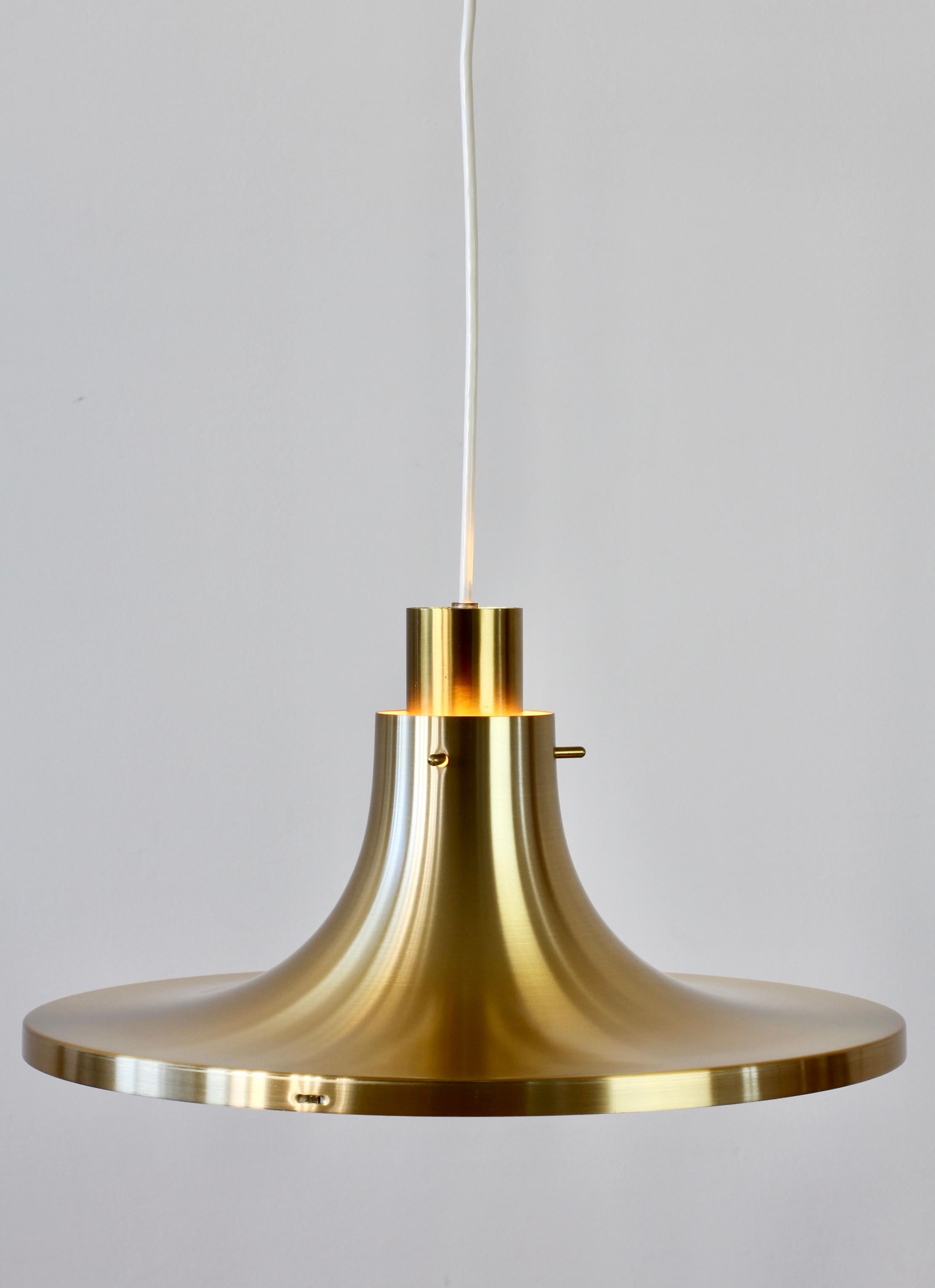 Anodized Hans Agne Jakobssen for AB Markaryd New Old Stock Hanging Pendant Light, 1960s For Sale