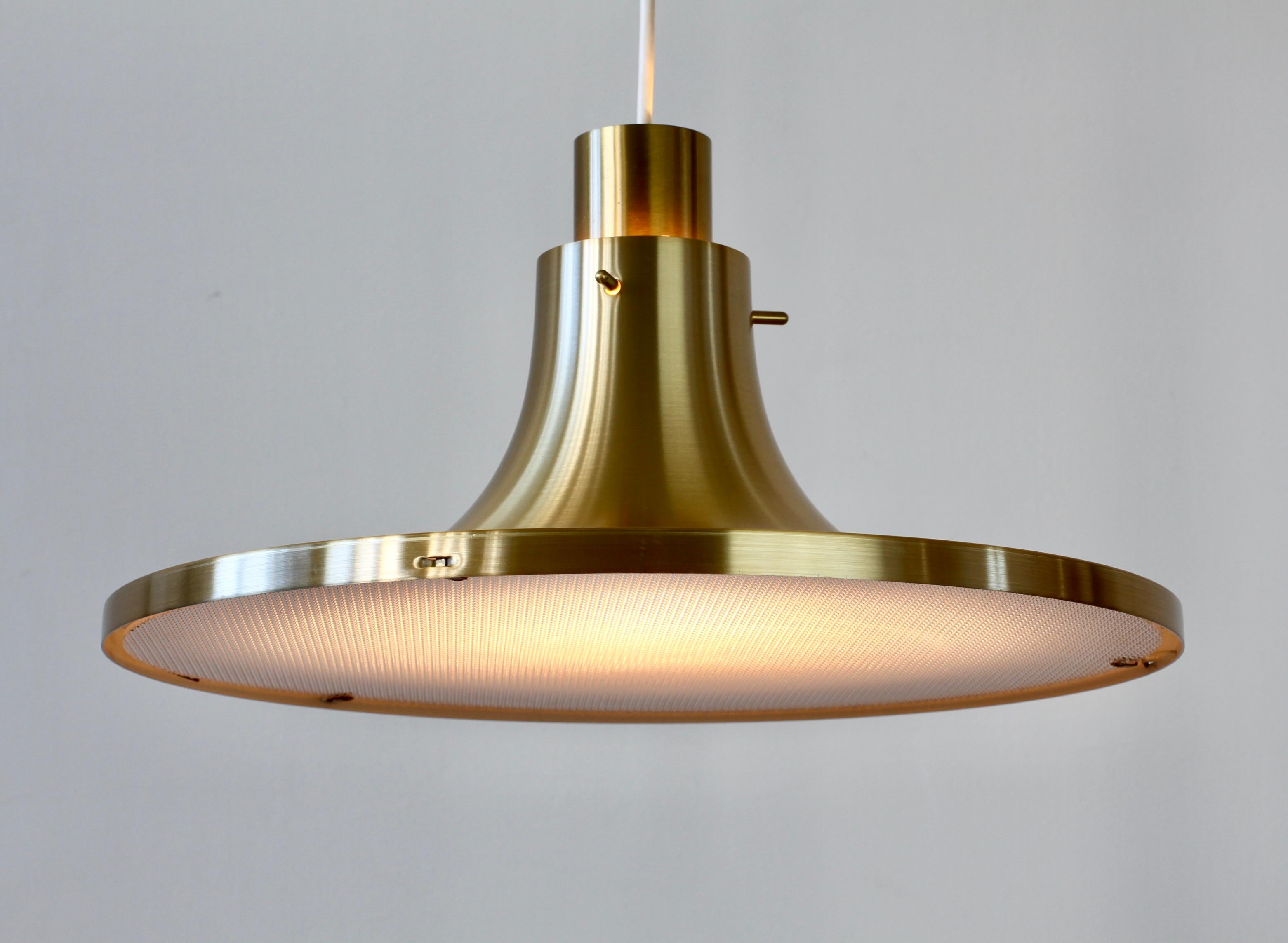 Hans Agne Jakobssen for AB Markaryd New Old Stock Hanging Pendant Light, 1960s In Good Condition For Sale In Landau an der Isar, Bayern