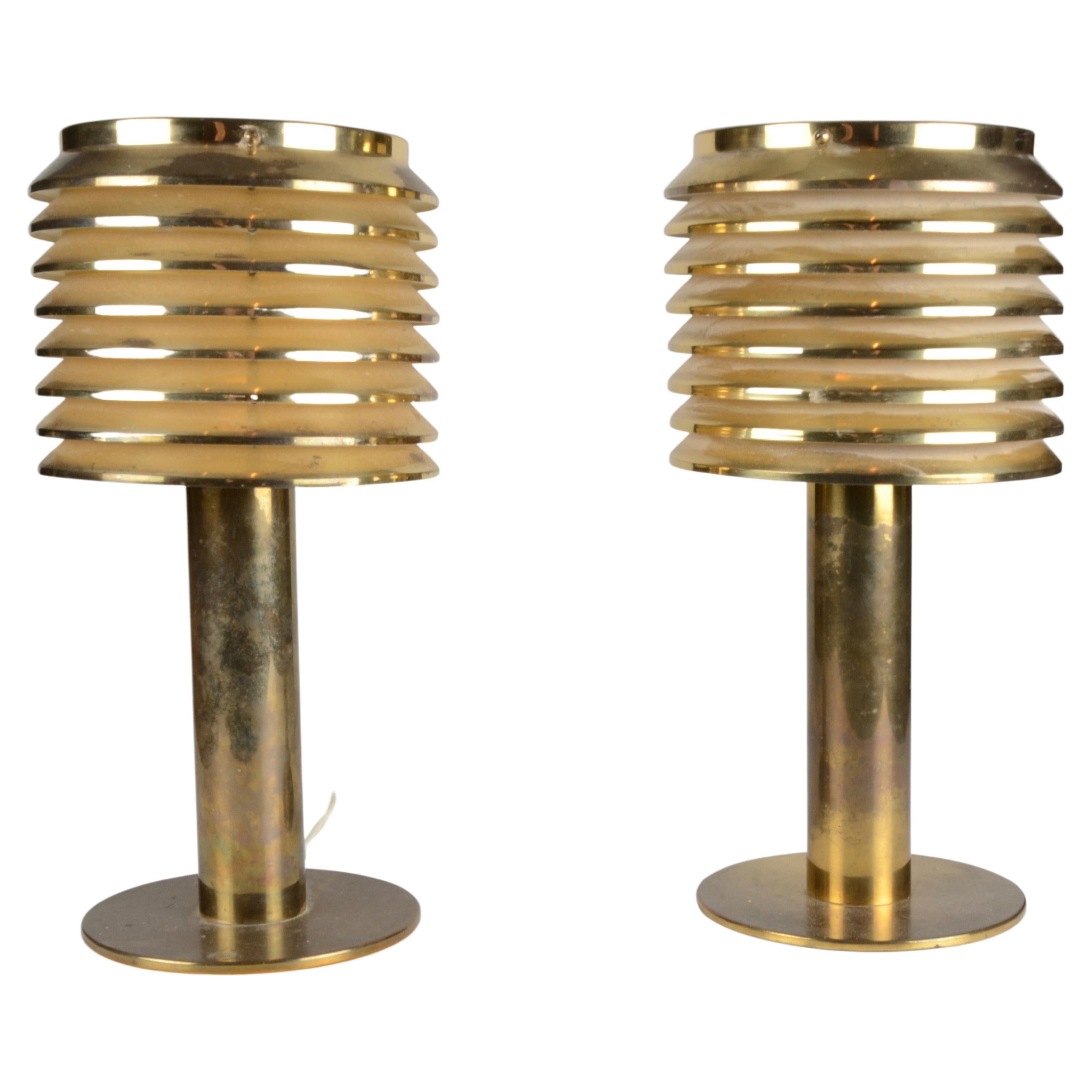Hans-Agne Jakobsson, a Pair of Table Lamps, Markaryd, Sweden Mid-1900s at  1stDibs