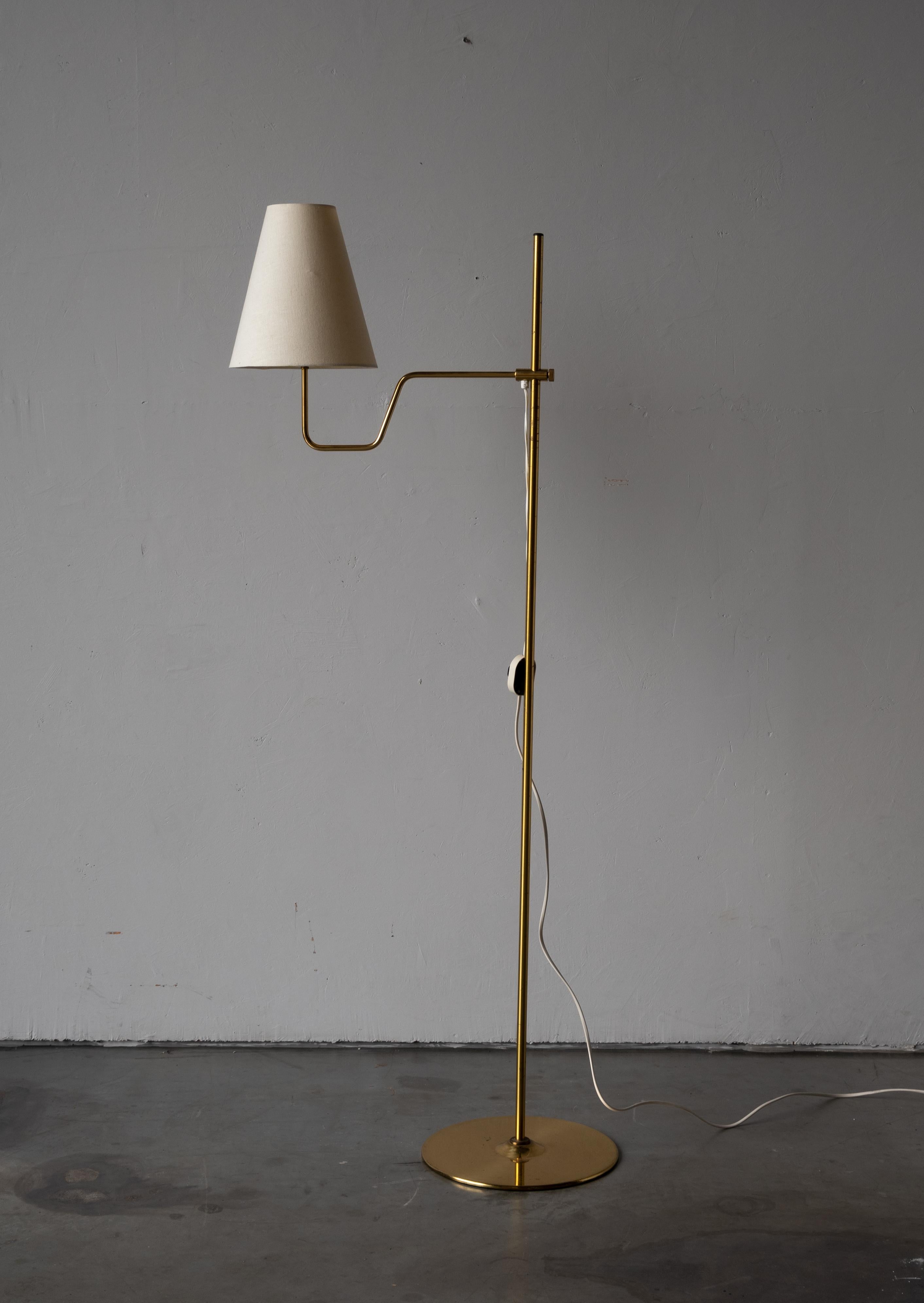 A floor lamp, designed by Hans-Agne Jakobsson for his own firm in Markaryd, Sweden. c. 1970s. Labeled.

Other designers of the period include Paavo Tynell, Alvar Aalto, Hans Bergström, Angelo Lelii, and Max Ingrand.