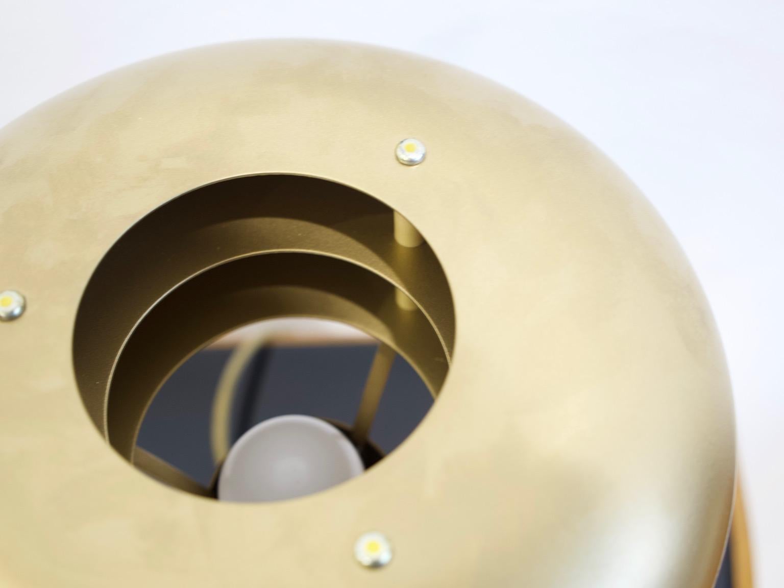 Suédois Hans-Agne Jakobsson BN-25 Lampe à poser en aluminium en vente