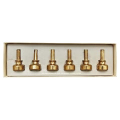 Hans-Agne Jakobsson Brass Candleholders Collection, circa 1960