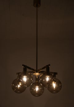 Lámpara de latón Hans-Agne Jakobsson, años 60