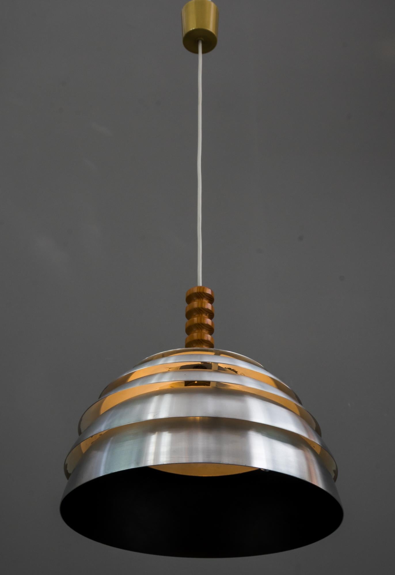 Lampe à suspension en laiton Hans-Agne Jakobsson, années 1960 en vente 11