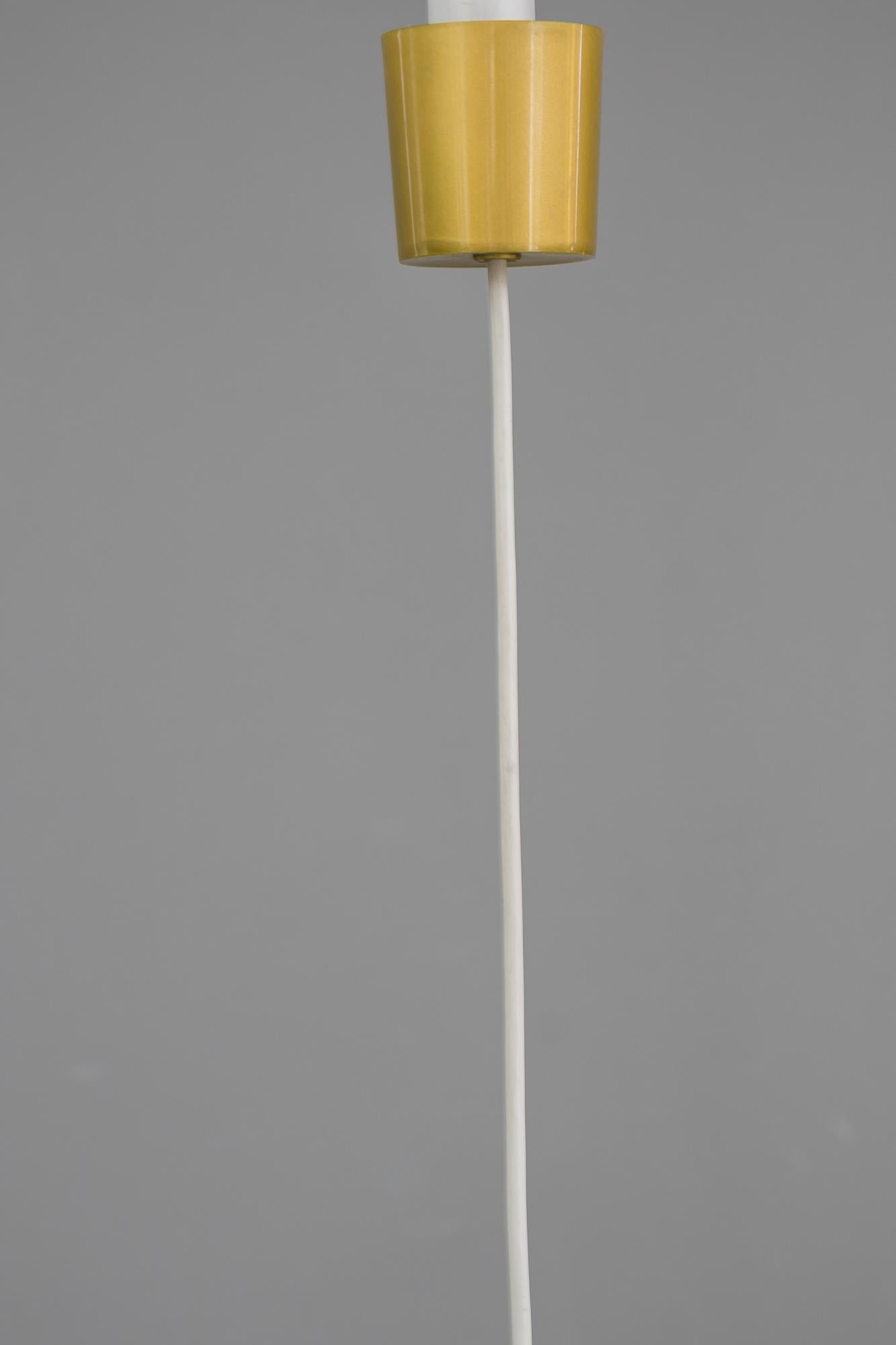 Swedish Hans-Agne Jakobsson Brass Pendant, 1960s For Sale