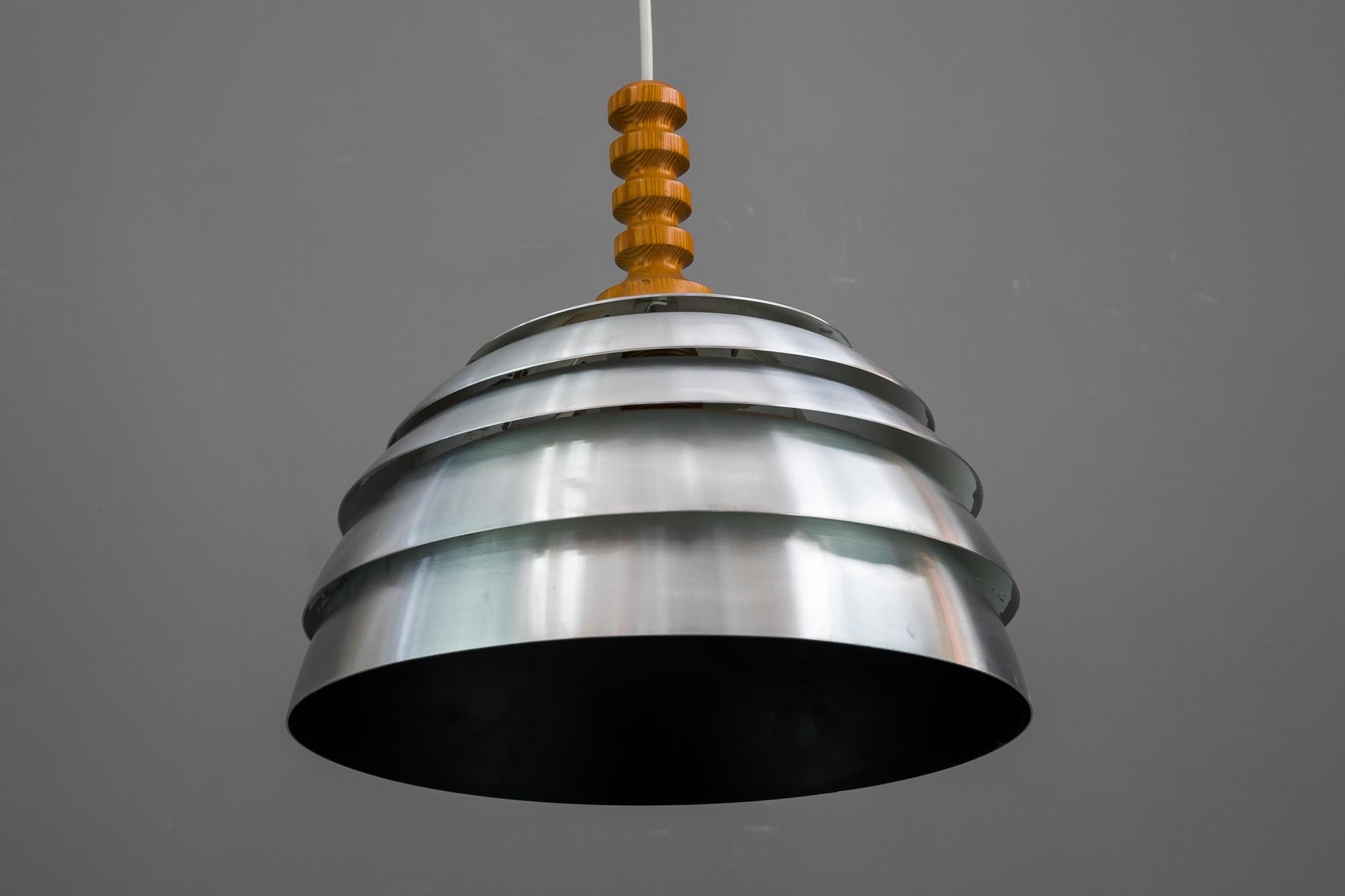 Milieu du XXe siècle Lampe à suspension en laiton Hans-Agne Jakobsson, années 1960 en vente