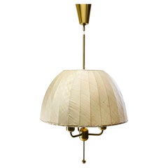 Hans-Agne Jakobsson Brass Pendant / Ceiling Lamp ”Carolin” T549 Markaryd Sweden