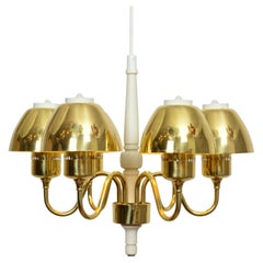 Hans-Agne Jakobsson Brass Pendant for AB Markaryd, 1960s