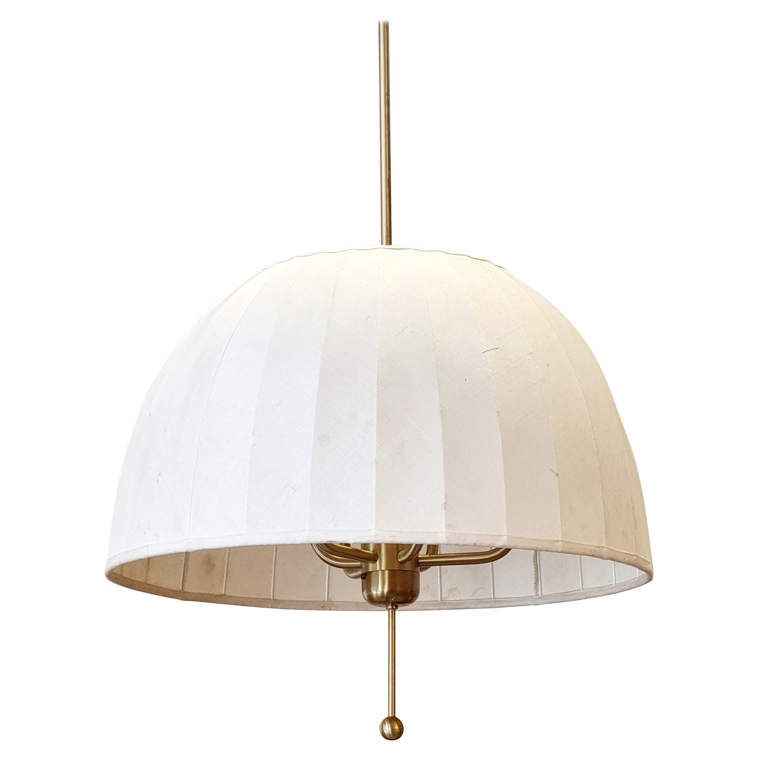Hans-Agne Jakobsson, Brass Pendant model “T549/6 Carolin", Scandinavian Modern