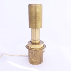 Hans Agne Jakobsson Brass Table Lamp AB Markaryd, Sweden