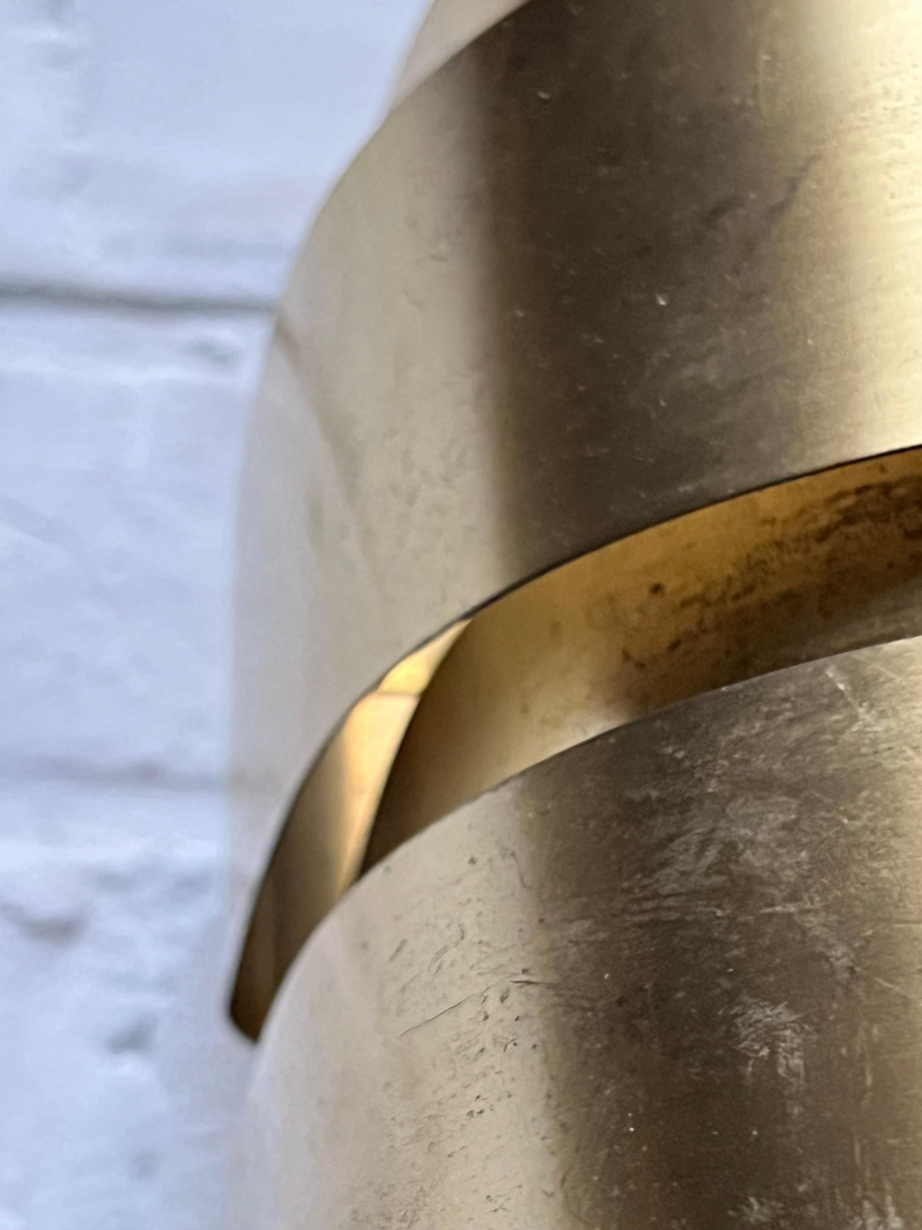 Hans Agne Jakobsson Brass Wall Lamp, Midcentury from Sweden  For Sale 1