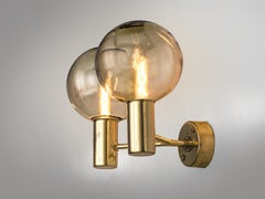 Hans-Agne Jakobsson Brass Wall Sconces