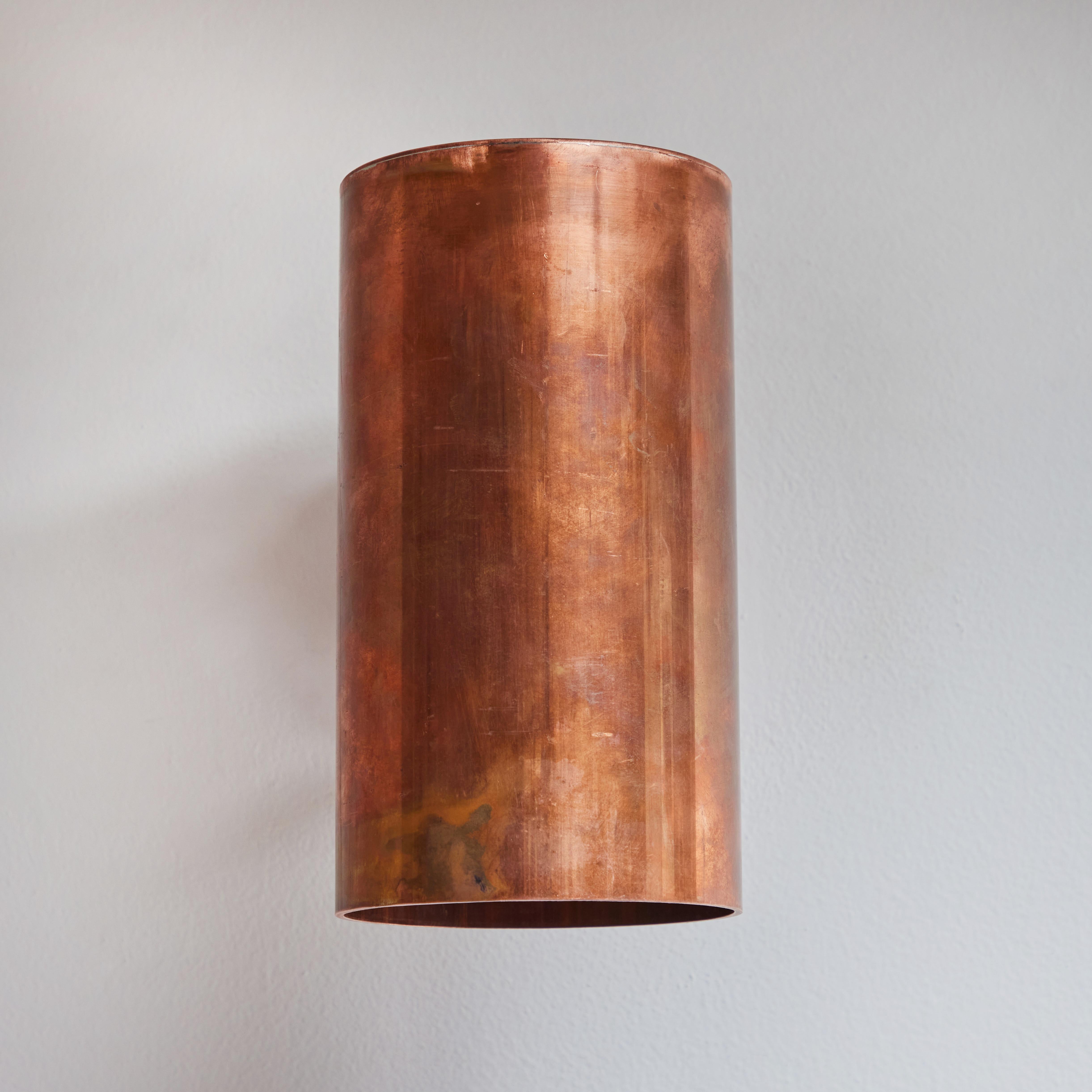 Hans-Agne Jakobsson C 627/110 'Rulle' Raw Copper Outdoor Sconce For Sale 8