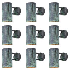 Hans-Agne Jakobsson C627/110 'Rulle' Darkly Patinated Outdoor Sconce