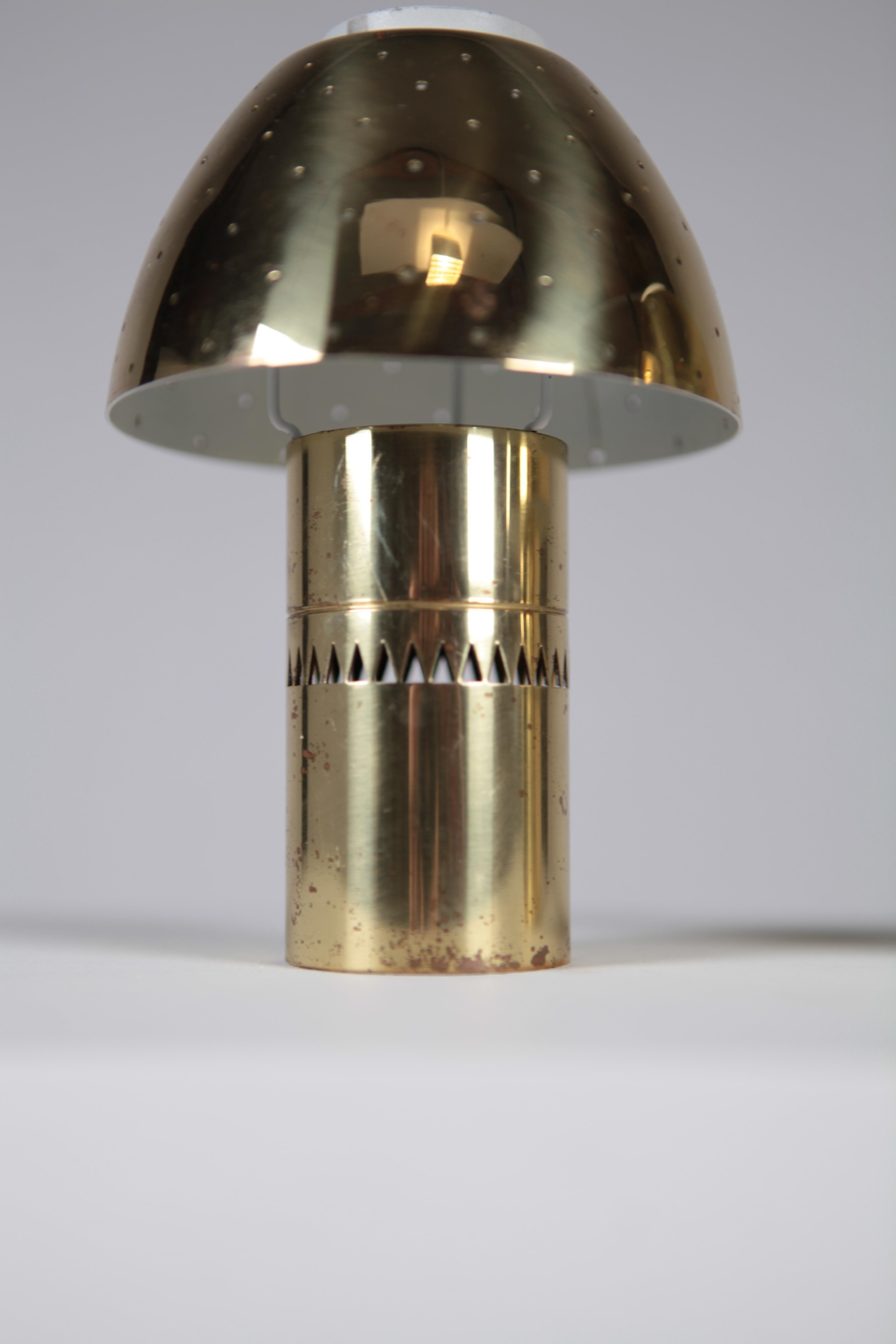 Hans-Agne Jakobsson, Candle Lights Model 145 in Perforated Brass 1