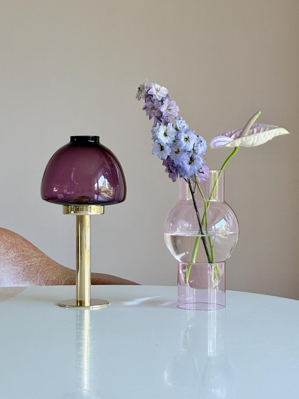 Hans Agne Jakobsson Candleholder L 102/32 Candlesticks Markaryd Sweden In Good Condition For Sale In Krefeld, DE