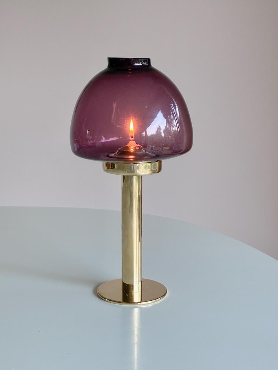 Hans Agne Jakobsson Candleholder L 102/32 Candlesticks Markaryd Sweden For Sale 1