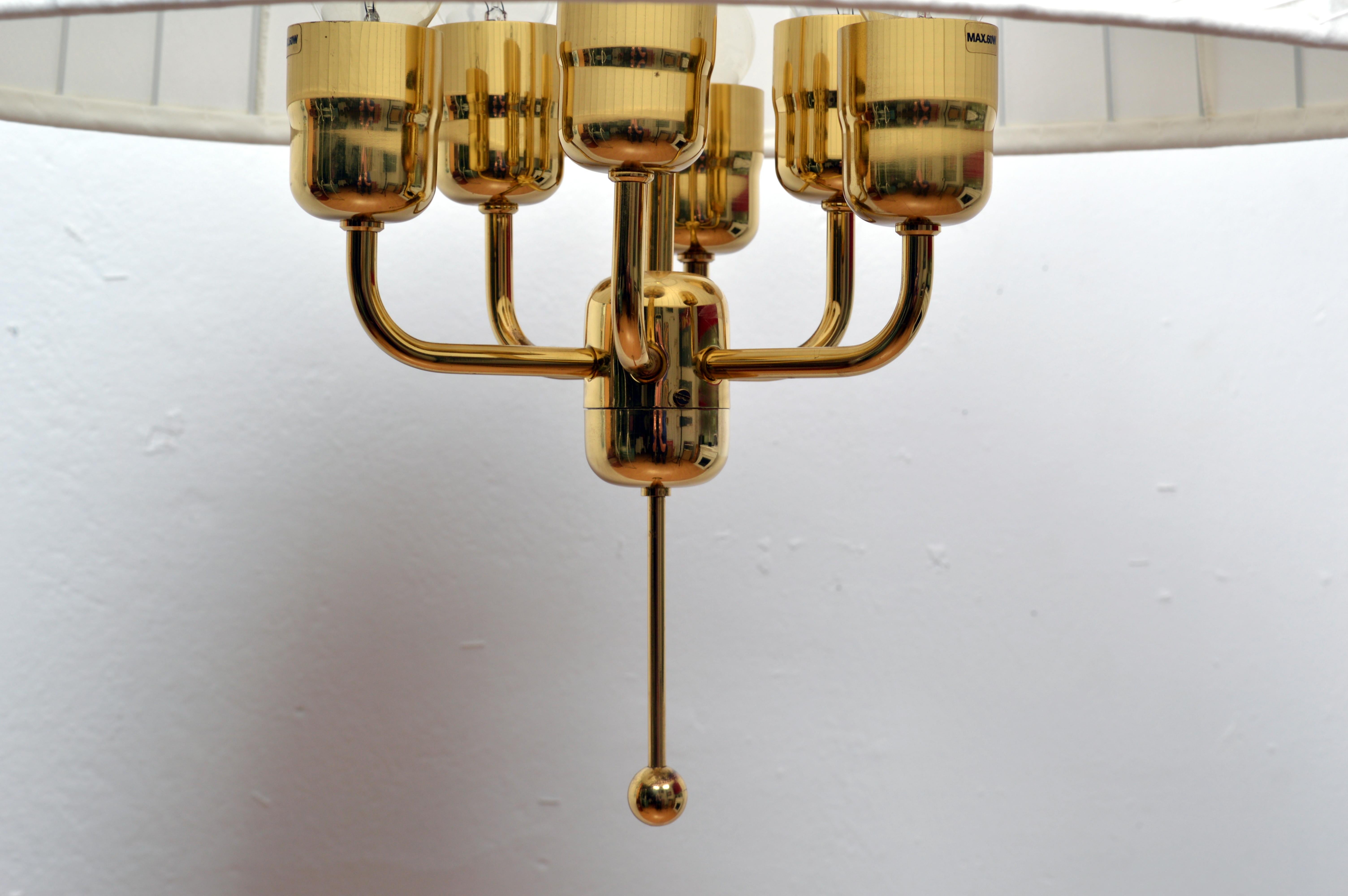 Swedish Hans-Agne Jakobsson Carolin Ceiling Pendant, 1960s
