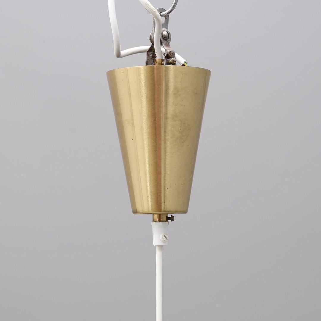 Brass Hans-Agne Jakobsson Caroline T 549/3 Ceiling Pendant For Sale