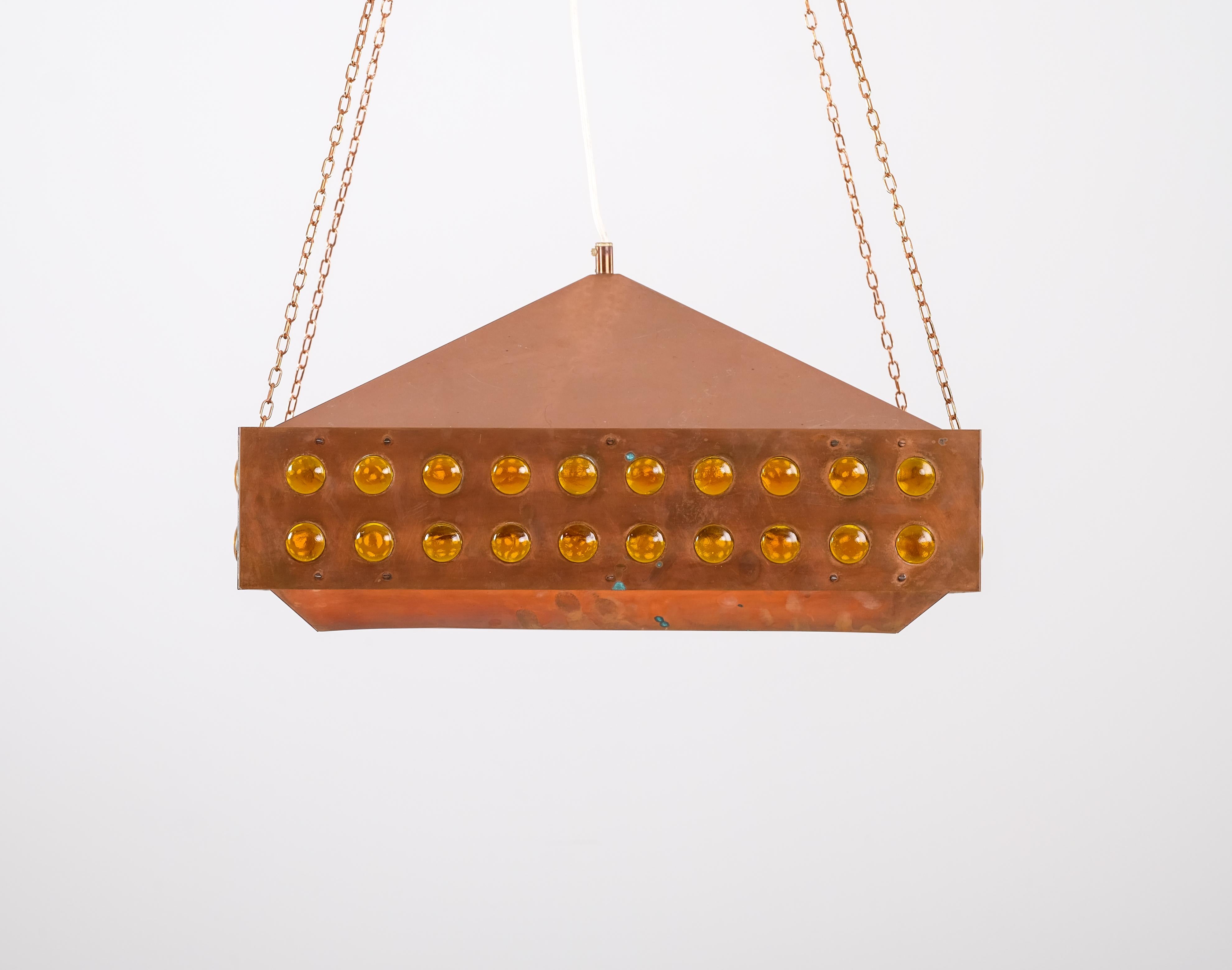 Hans-Agne Jakobsson Ceiling Lamp, 1970s In Good Condition For Sale In Stockholm, SE