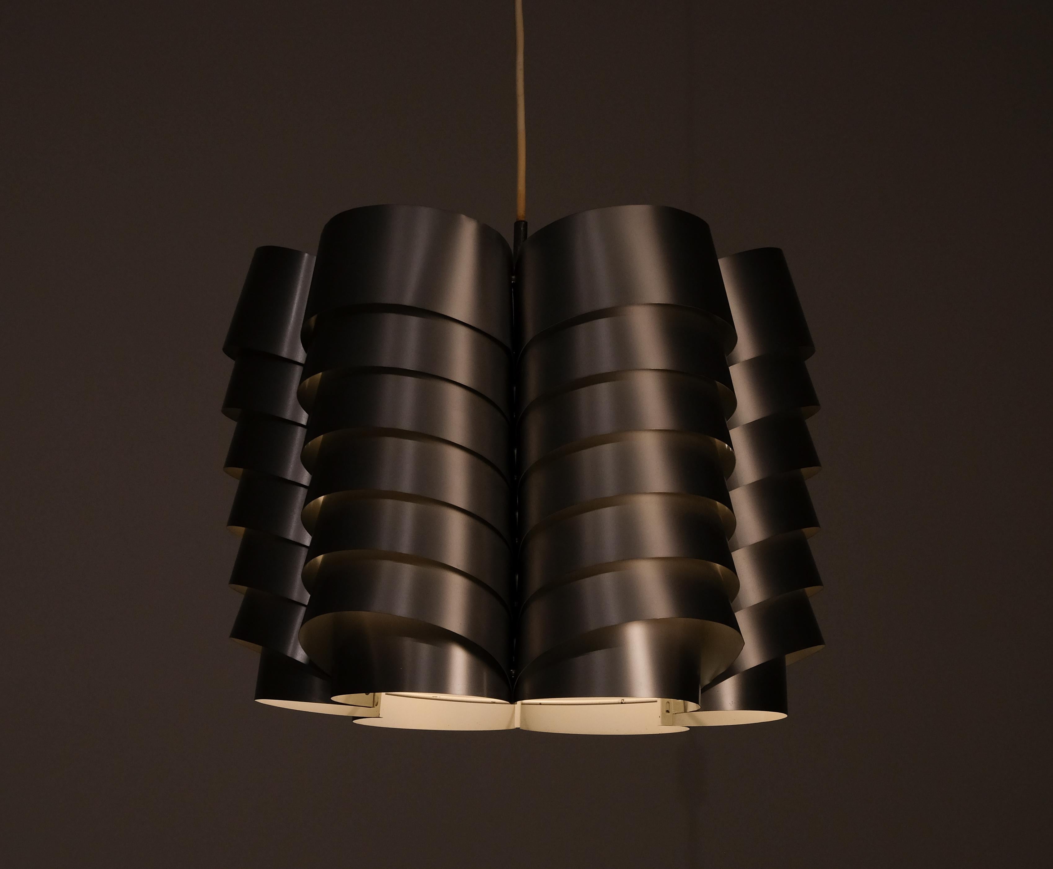 Late 20th Century Hans-Agne Jakobsson Ceiling Lamp, 1970s For Sale