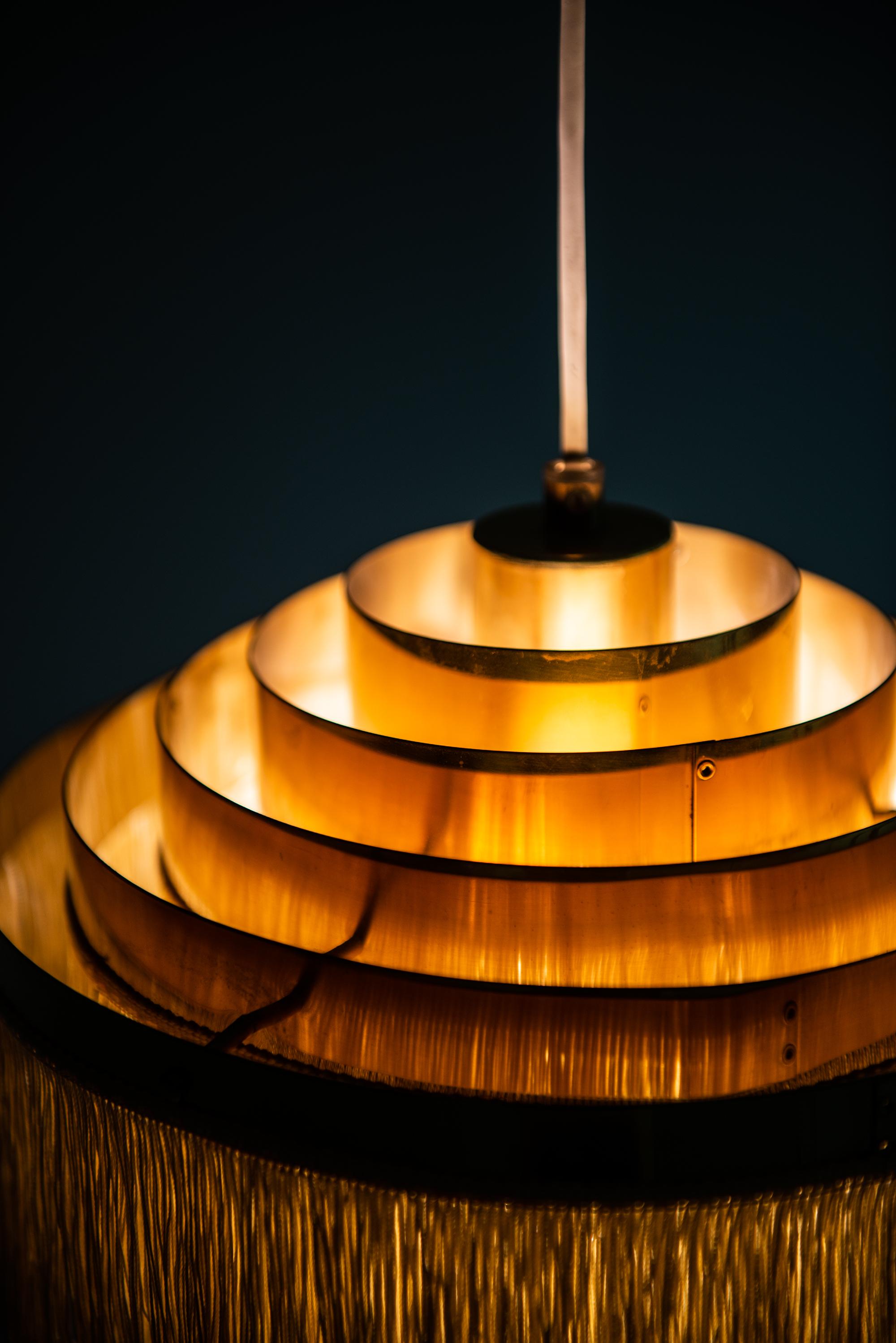 Metà XX secolo Lampada da soffitto Hans-Agne Jakobsson di Hans-Agne Jakobsson AB in Svezia in vendita