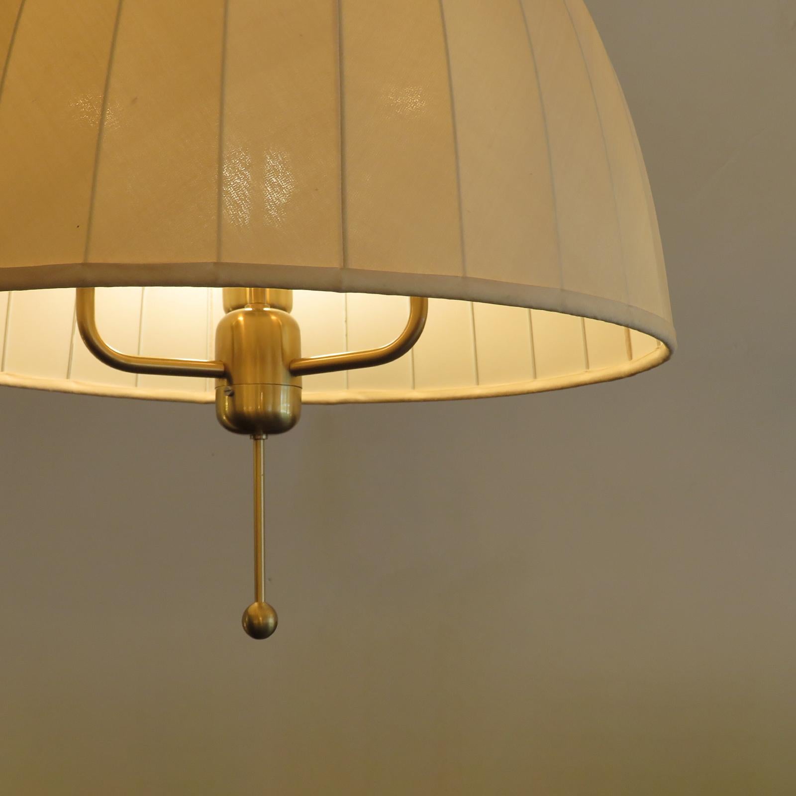 Brass Hans-Agne Jakobsson Ceiling Lamp 'Carolin' Model T549, 1960