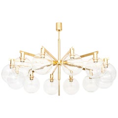 Hans-Agne Jakobsson Ceiling Lamp Model T-348/12 by Hans-Agne Jakobsson AB