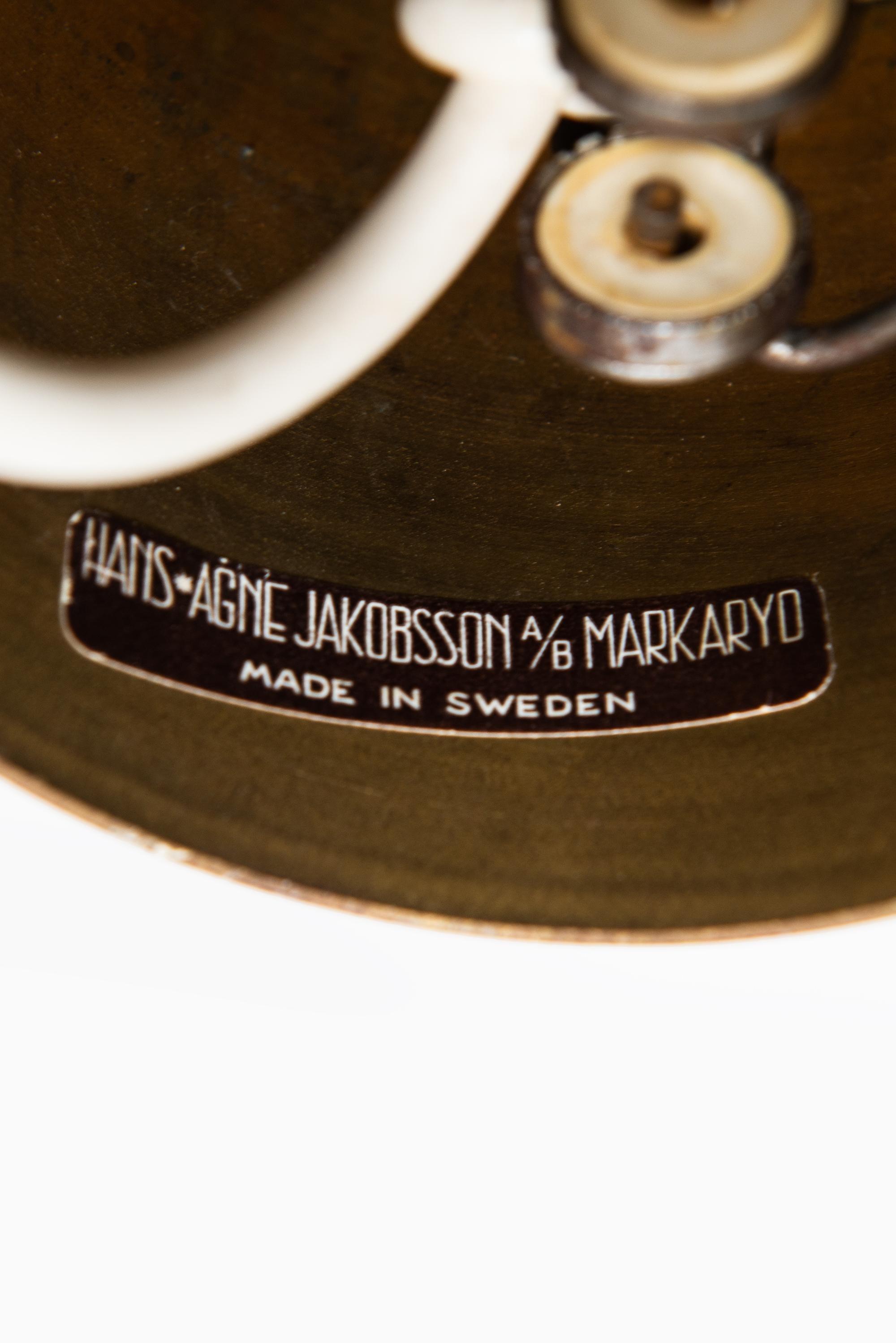 Hans-Agne Jakobsson Ceiling Lamp Model T-602 in Brass and Silk Fringes 1