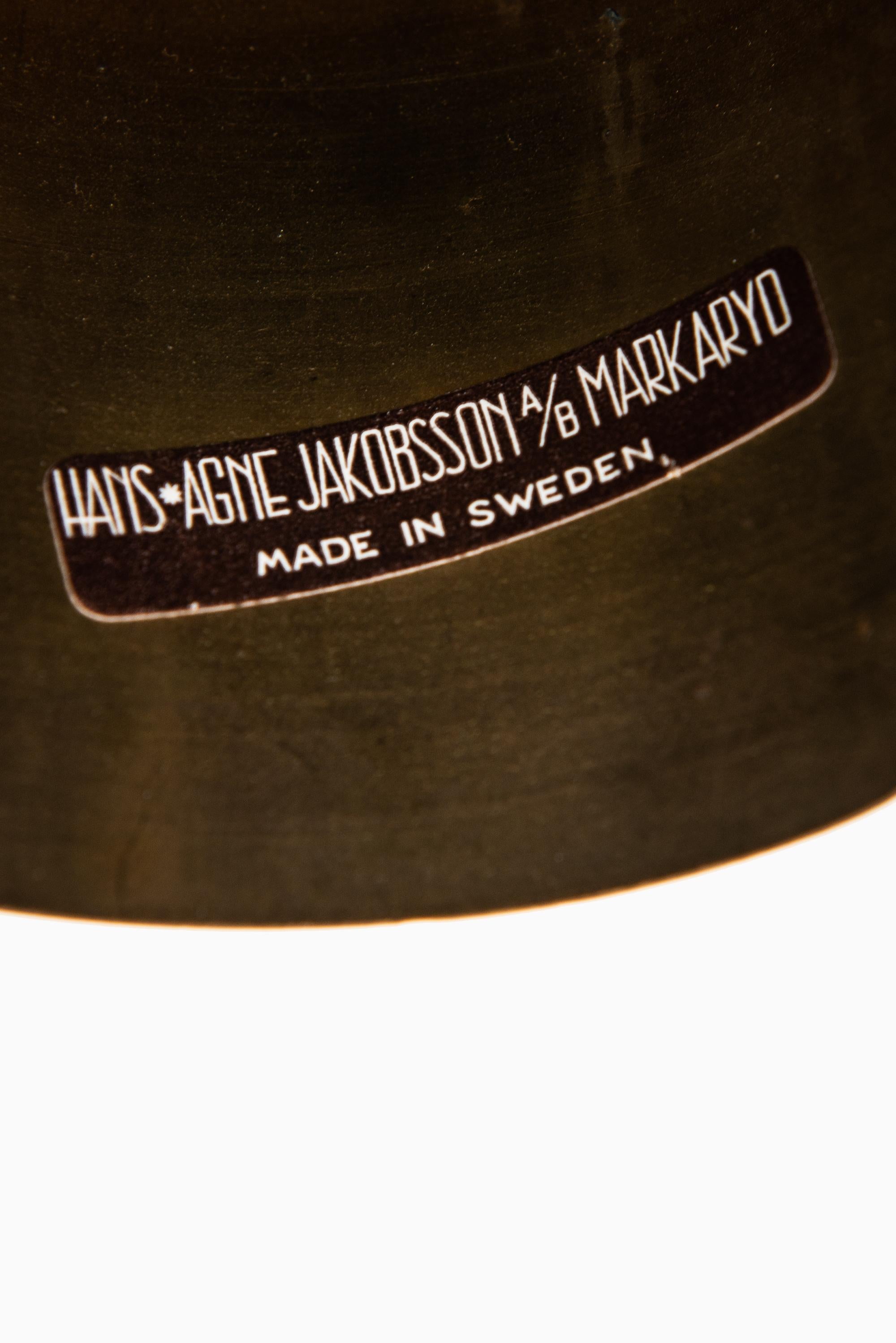 Hans-Agne Jakobsson Ceiling Lamp Model T-603 in Brass and Silk Fringes 3