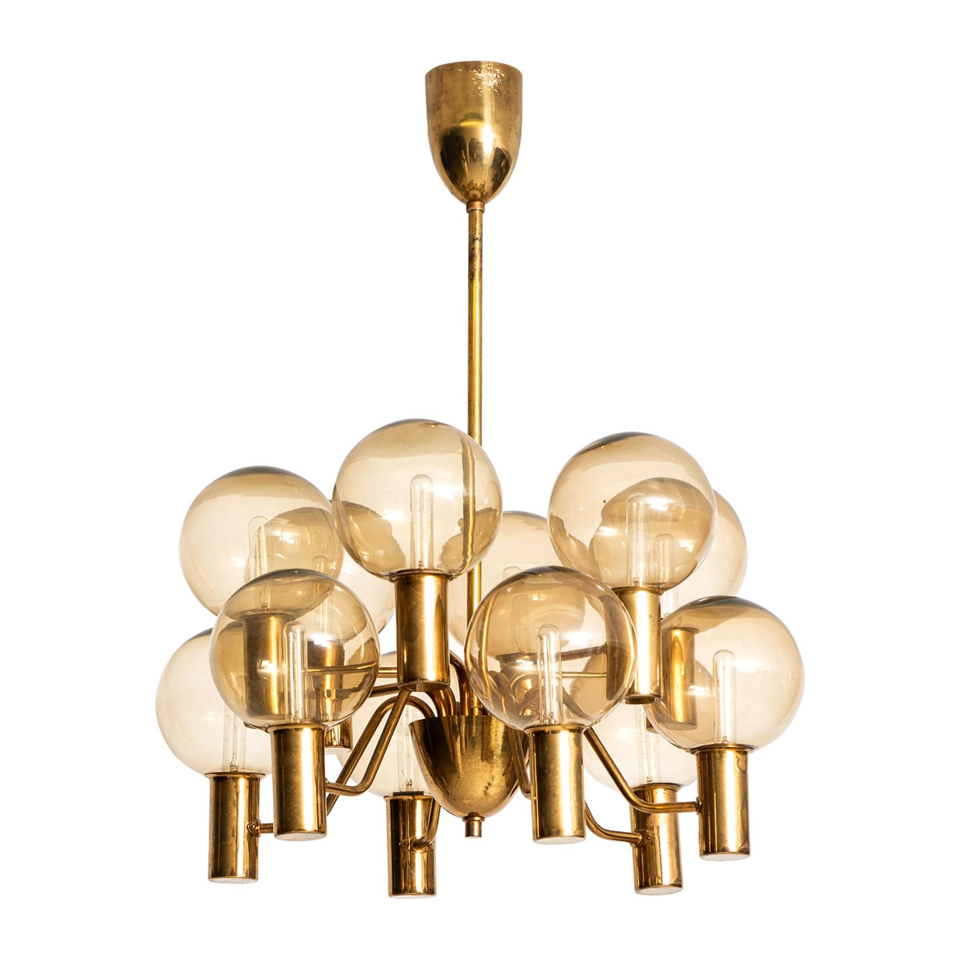 Hans-Agne Jakobsson Ceiling Lamp Model T372/12 by Hans-Agne Jakobsson Ab