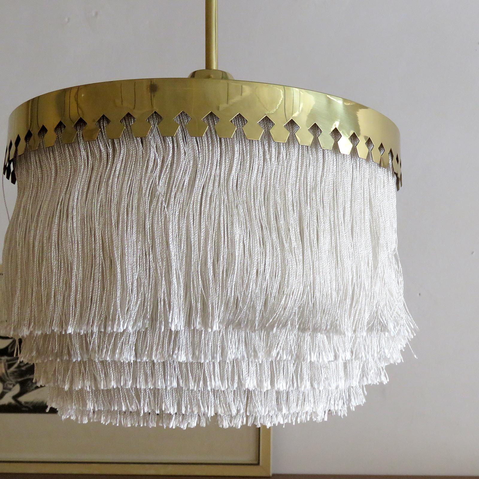 Brass Hans-Agne Jakobsson Ceiling Lamp Model T601, 1960