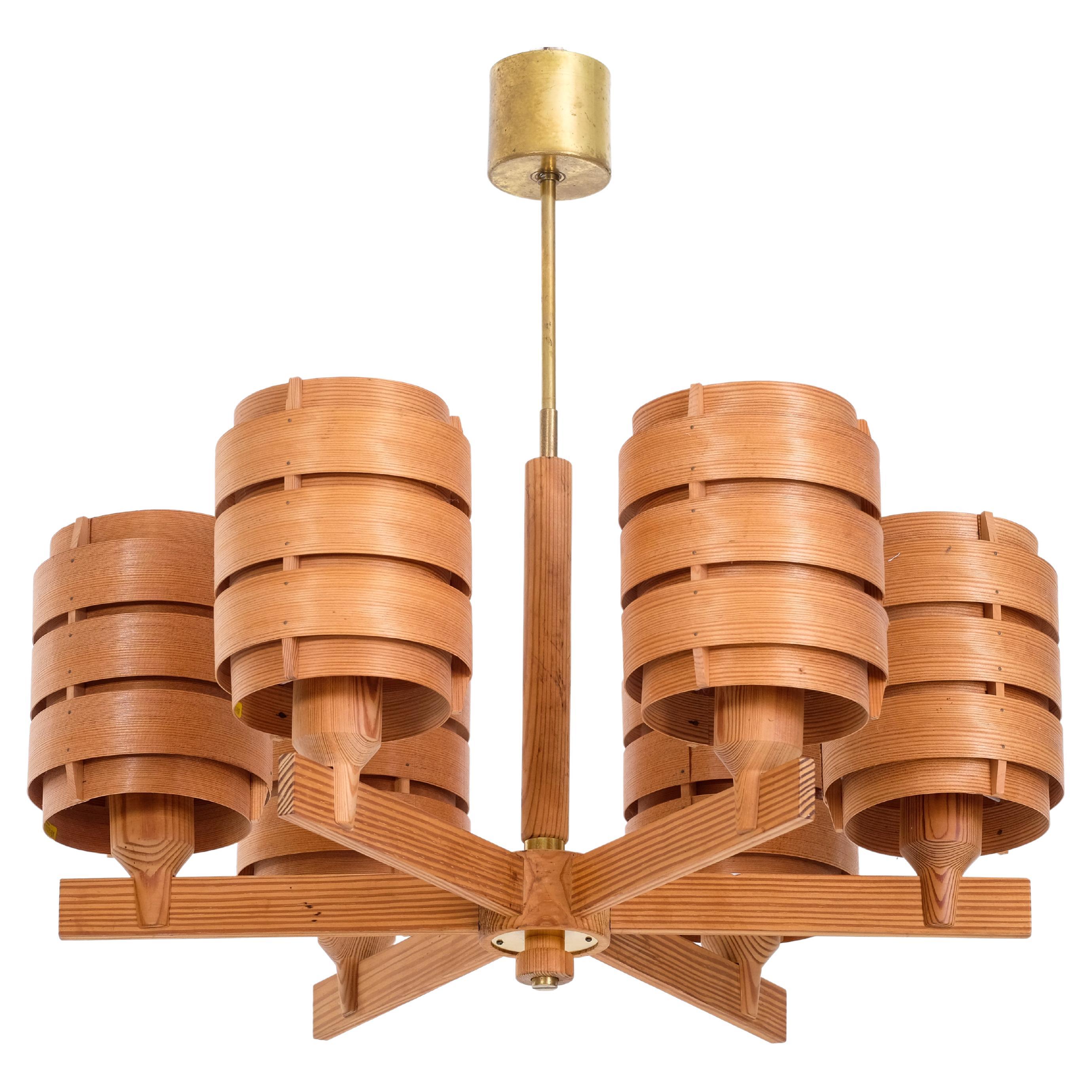 Hans-Agne Jakobsson Ceiling Light, Ellysett, 1960s For Sale