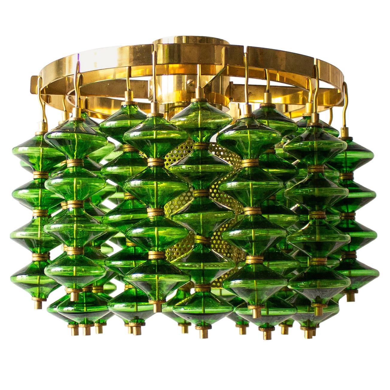 Hans-Agne Jakobsson Chandelier Estrella, T-581 with Rare Color