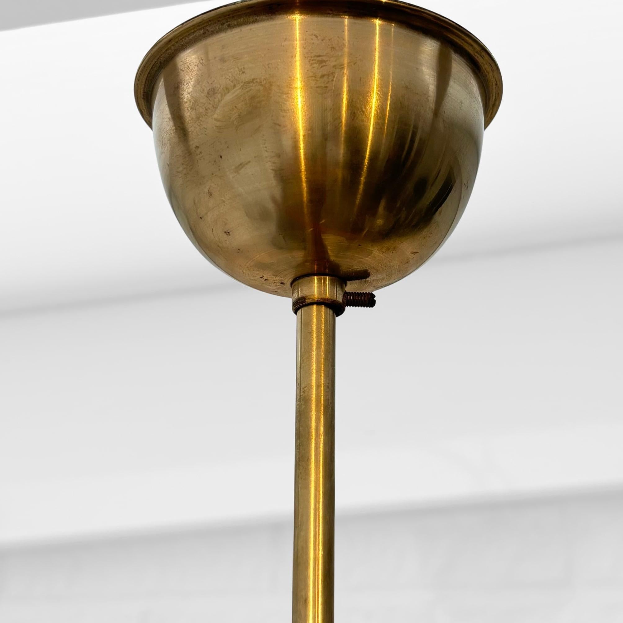 Lustre Hans-Agne Jakobsson, Modernité scandinave, teck et verre, Suède, années 1950 en vente 10