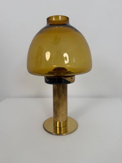 Portavelas de latón de Hans Agne Jakobsson «Claudia», L102/27, Markaryd, Suecia, década de 1960
