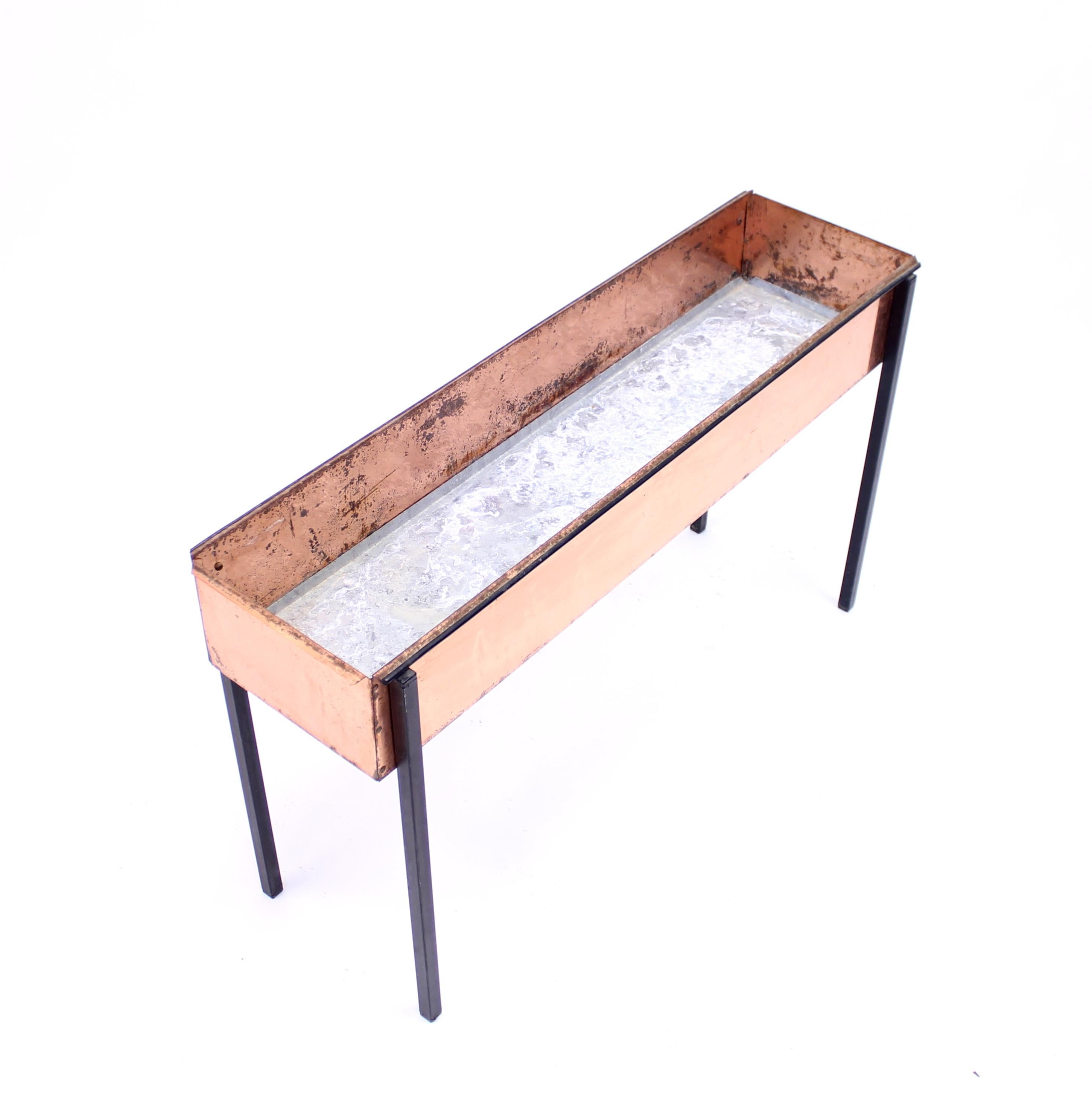 Hans-Agne Jakobsson, Copper Flower Planter for Hans-Agne Jakobsson AB, 1960s 1