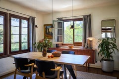 Hans-Agne Jakobsson Dark Brown Patinated 'Mini-Tratten' Pendant