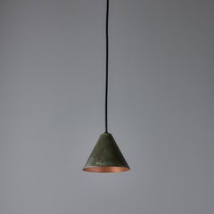 Hans-Agne Jakobsson Darkly Patinated 'Mini-Tratten' Outdoor Pendant