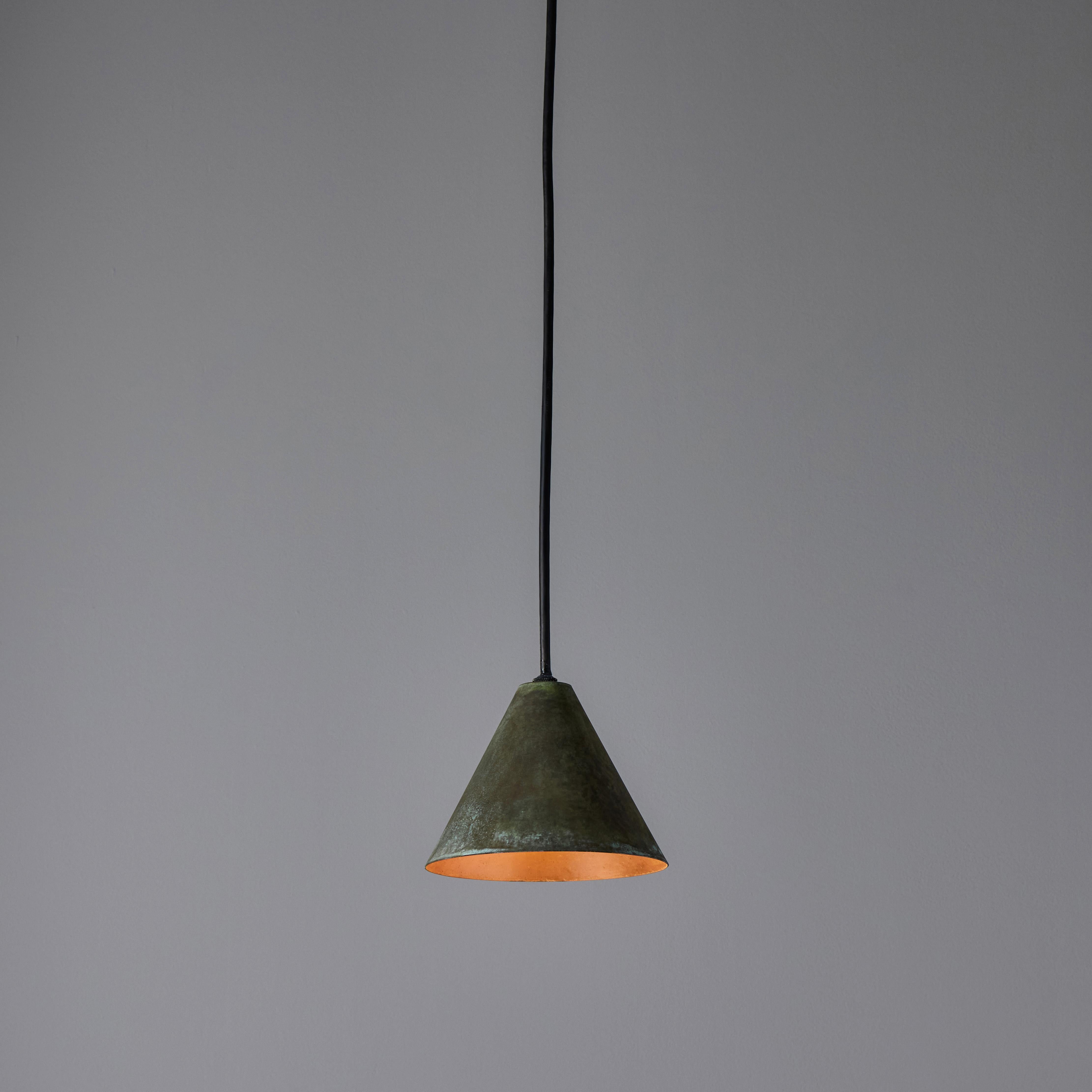Scandinavo moderno Ciondolo per esterni 'Mini-Tratten' di Hans-Agne Jakobsson con patina scura in vendita