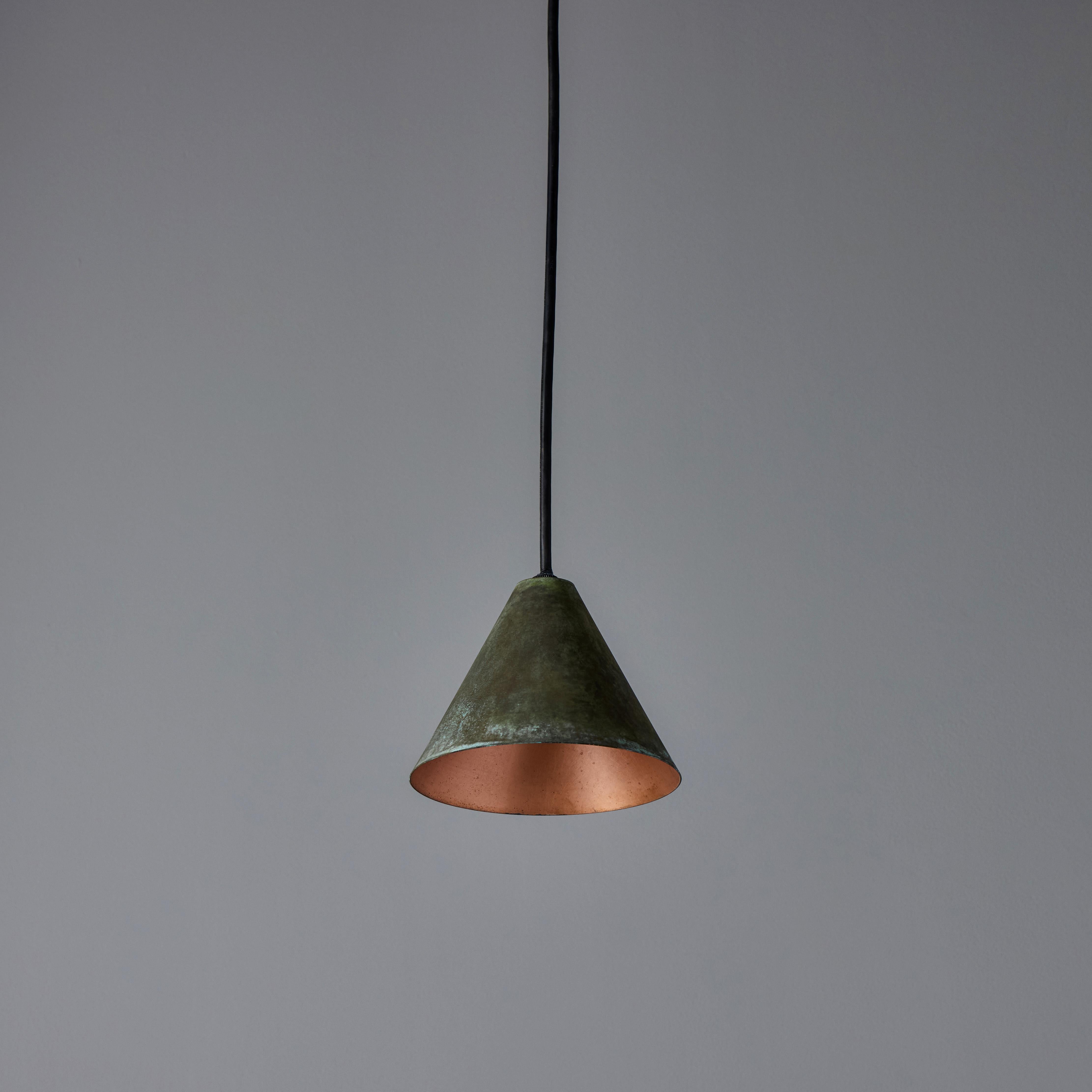 Métal Hans-Agne Jakobsson Pendentif Mini-Tratten patiné foncé en vente