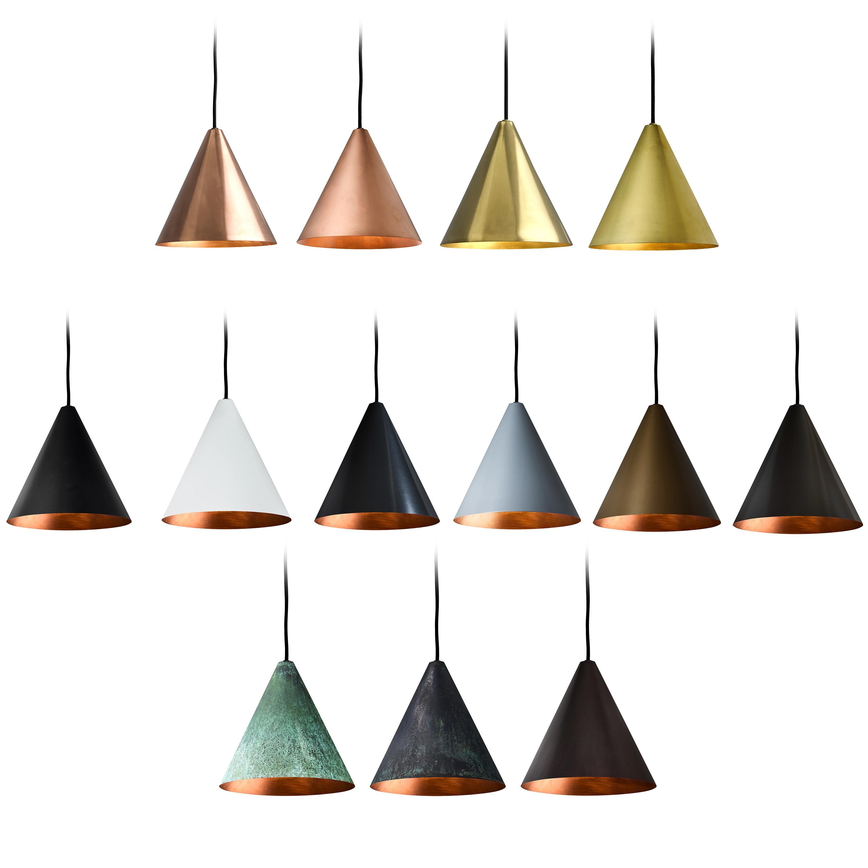 Hans-Agne Jakobsson Darkly Patinated 'Tratten' Outdoor Pendant For Sale 7