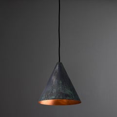 Hans-Agne Jakobsson Darkly Patinated 'Tratten' Outdoor Pendant